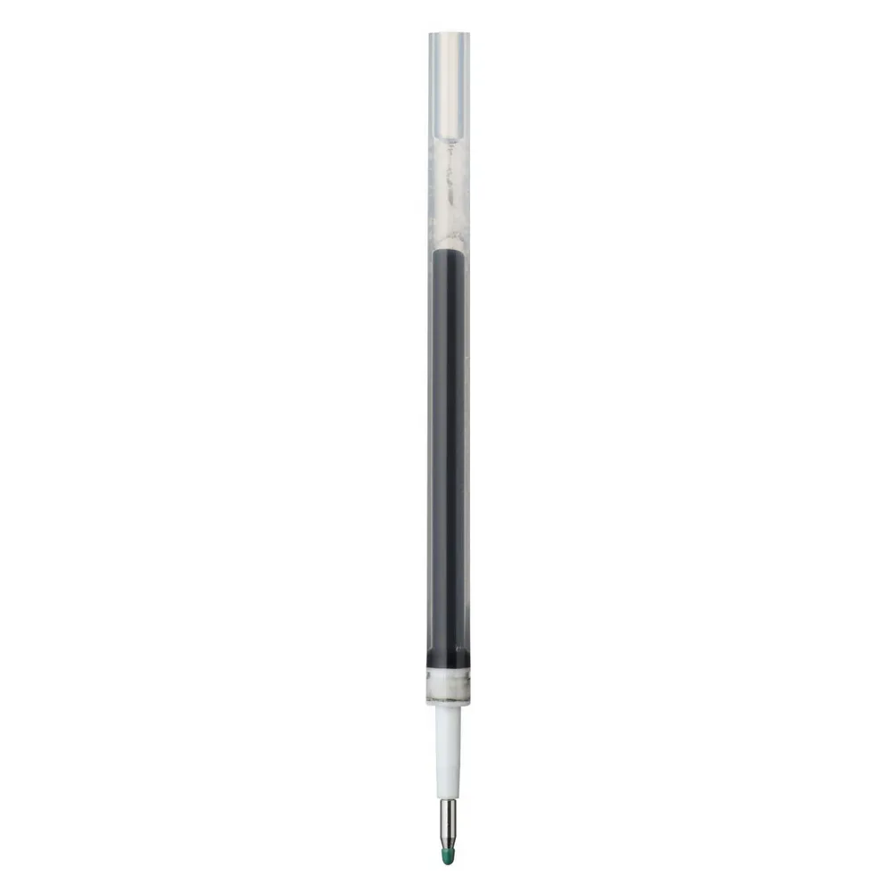 【MUJI 無印良品】自由換芯膠墨筆芯/黑0.38mm