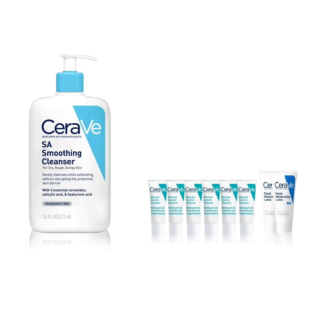 【CeraVe 適樂膚】男士推薦★粗糙顆粒肌救星 水楊酸煥膚淨嫩潔膚露 473ml