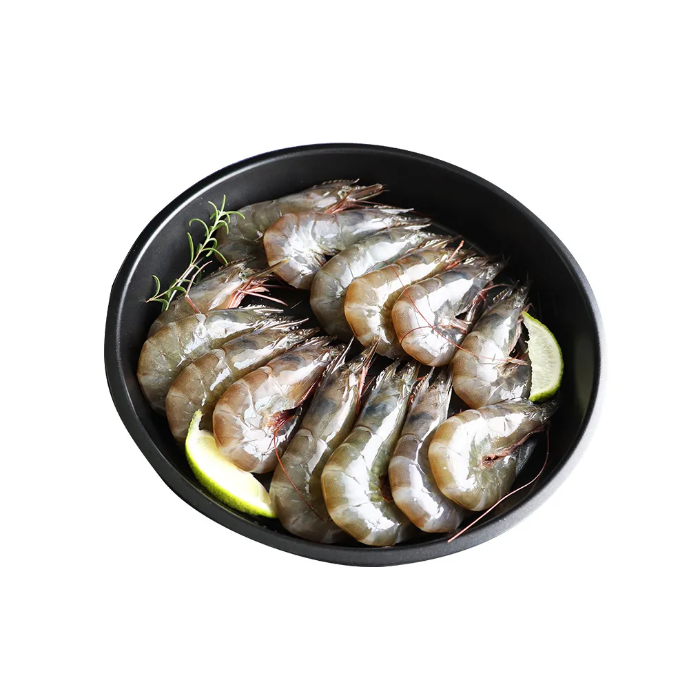 【築地一番鮮】蝦王巨無霸海水養殖活凍21/25生白蝦4盒(約500g/10±2尾)