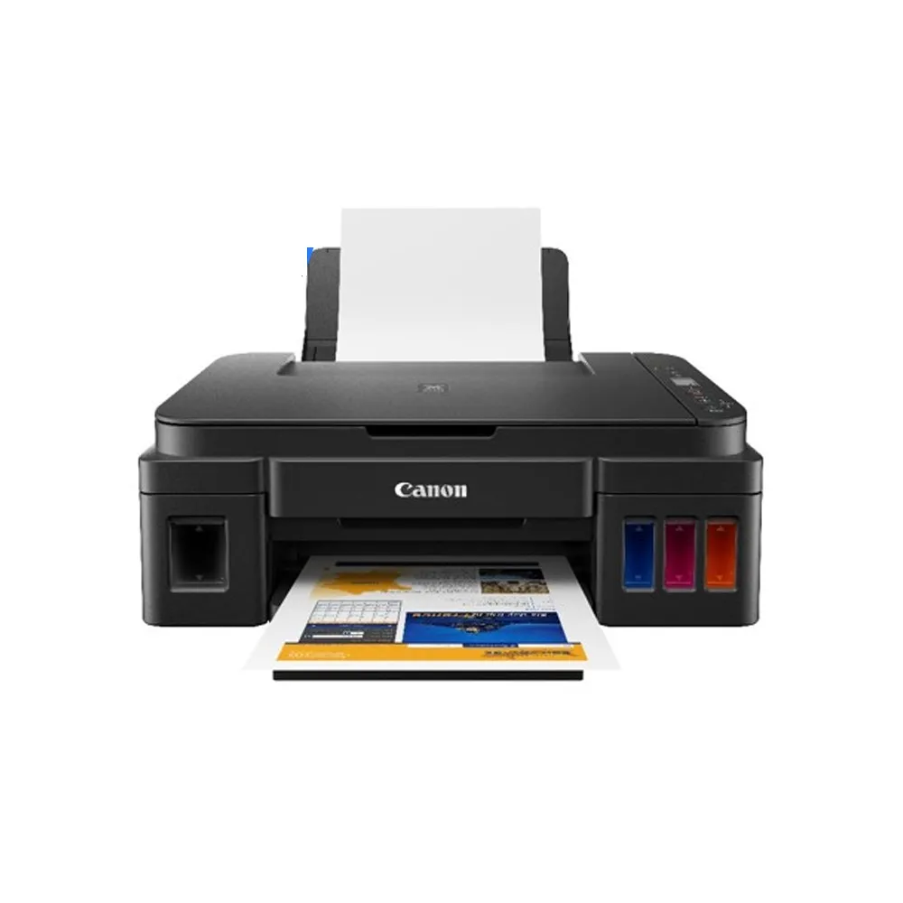 【Canon】官方直營 PIXMA G2010 高速三合一連續供墨印表機(列印/複印/掃描/複合式/耗材:GI-790BK/C/M/Y)