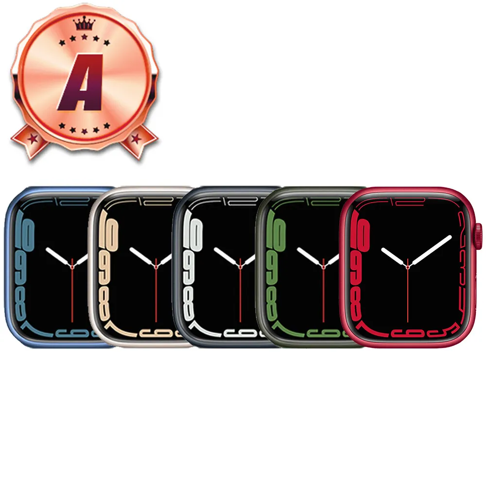 【Apple】A級福利品 Watch Series 7 GPS 41mm 鋁金屬 智慧型手錶(贈市值1480配件禮)