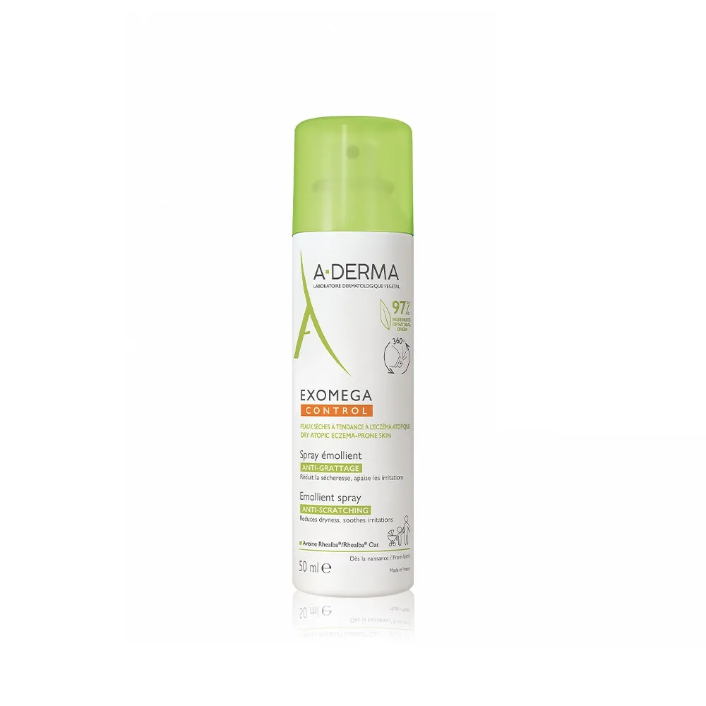 【A-DERMA 艾芙美】限時優惠★潤膚噴霧型乳液50ml(舒緩保濕乳液/隨身旅行瓶)