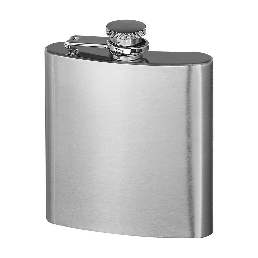 【REFLECTS】德國 不鏽鋼隨行酒壺 霧銀150ml / 隨身酒瓶 攜帶酒壺