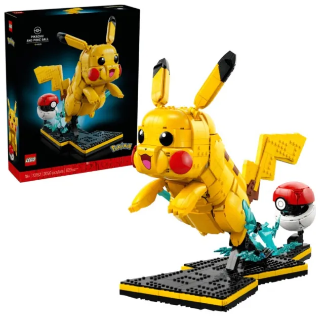 【LEGO 樂高】#72152 寶可夢系列 皮卡丘和精靈球