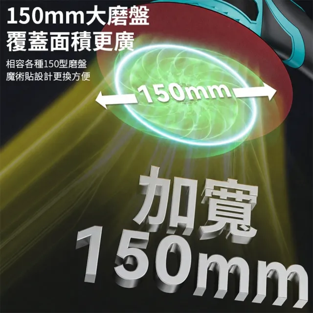【DOMU 東牧】拋光機 震拋機 智能電量顯示/六檔調速 無刷數顯打蠟機（裸機）送15件套 汽車拋光美容