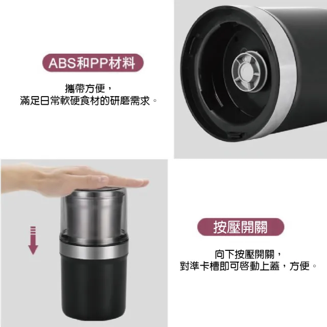 【GAARii】磨粉機 磨豆機 研磨機 咖啡研磨機 中藥材磨藥器 調理機(食材磨粉機 磨豆機)