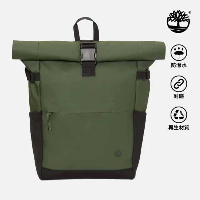 【Timberland】中性綠色Weather-Ready 30公升後背包(A287JU31)