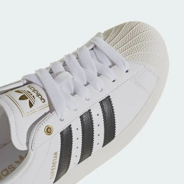 【adidas 愛迪達】Superstar II 男女 運動休閒鞋 貝殼鞋 舒適 白 黑(KI0979)