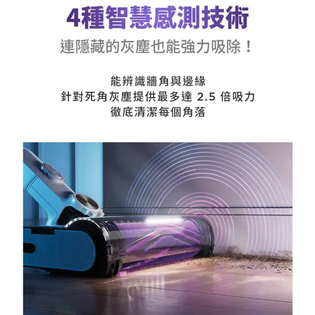 【Shark】限量A級福利品IW2241 CleanSense IQ智能大吸力無線吸塵器(抗纏結 寵物毛 車用 手持)