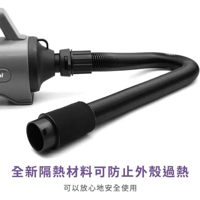 【Shernbao 神寶】SMD06P 迷你旋風便攜式寵物專用吹水機(寵物居家美容 貓咪/狗狗吹風機 寵物吹毛 寵物烘乾)