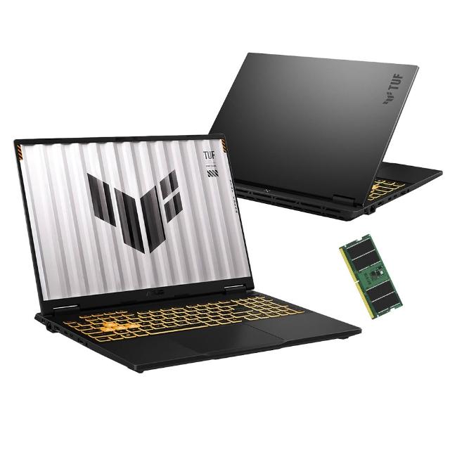 【ASUS 華碩】升級16G組★16吋i5 1TB GeForce RTX5060電競筆電(FX608JMR/i5-14450HX/16G/1T/W11)