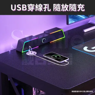 【靚白家居】胖胖腿電腦桌 140公分 洞洞板款(電競桌 書桌 洞洞板 辦公桌 工作桌 衣帽架 梳妝台 化妝桌)