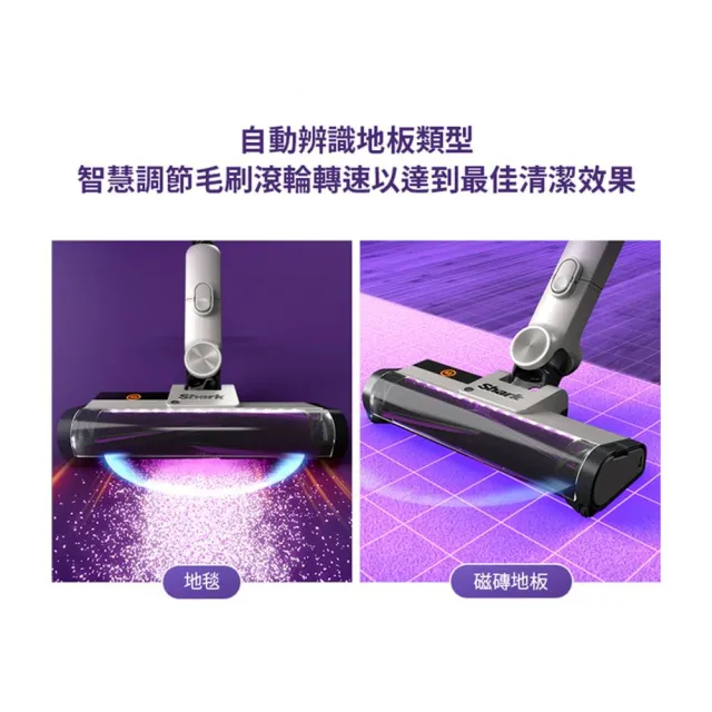 【Shark】限量S級福利品IW2241 CleanSense IQ智能大吸力無線吸塵器(抗纏結 寵物毛 車用 手持)