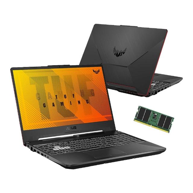 【ASUS 華碩】升級16G組★15.6吋 R7 RTX3050電競筆電(FA506NCQ-0032B170H/R7-170/16G/512G SSD/W11)