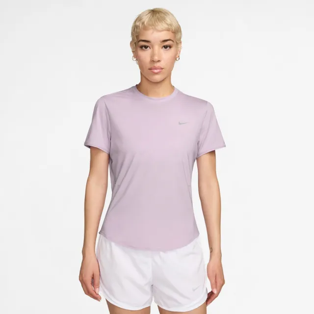 【NIKE 耐吉】AS W NK SWIFT DF SS TOP 女 短袖上衣 訓練 慢跑 速乾 粉(HM9699583)