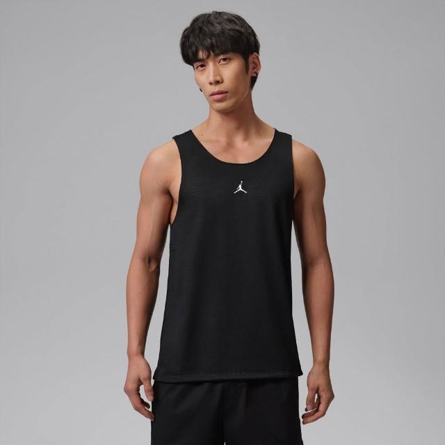 【NIKE 耐吉】AS M J SPT RVRSBL GFX JRSY 男 背心 無袖 球衣 訓練 喬丹 雙面穿 速乾 黑(IF0865010)