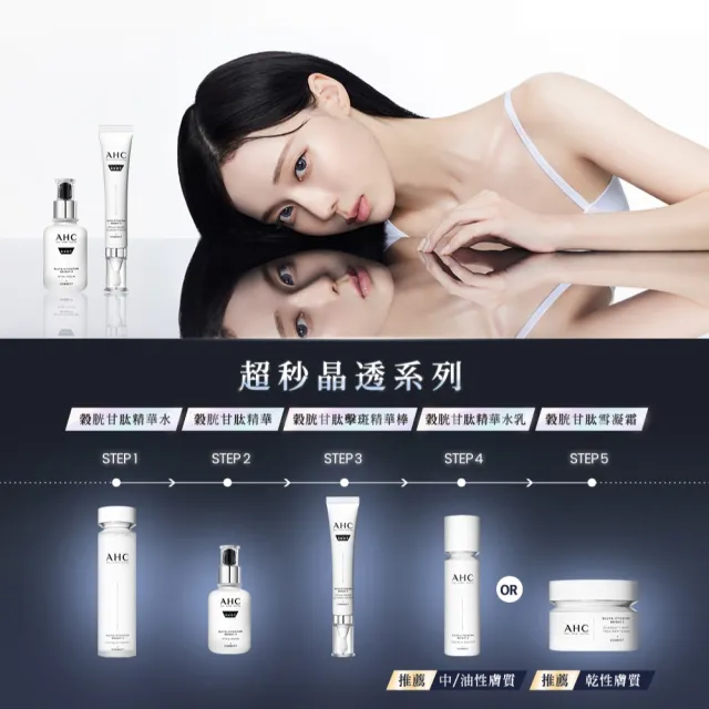 【AHC】醫美科研超秒晶透穀胱甘肽VC眼霜級淡斑精華棒30ml(淡斑/晶亮/改善黑眼圈/斑點擦擦筆)