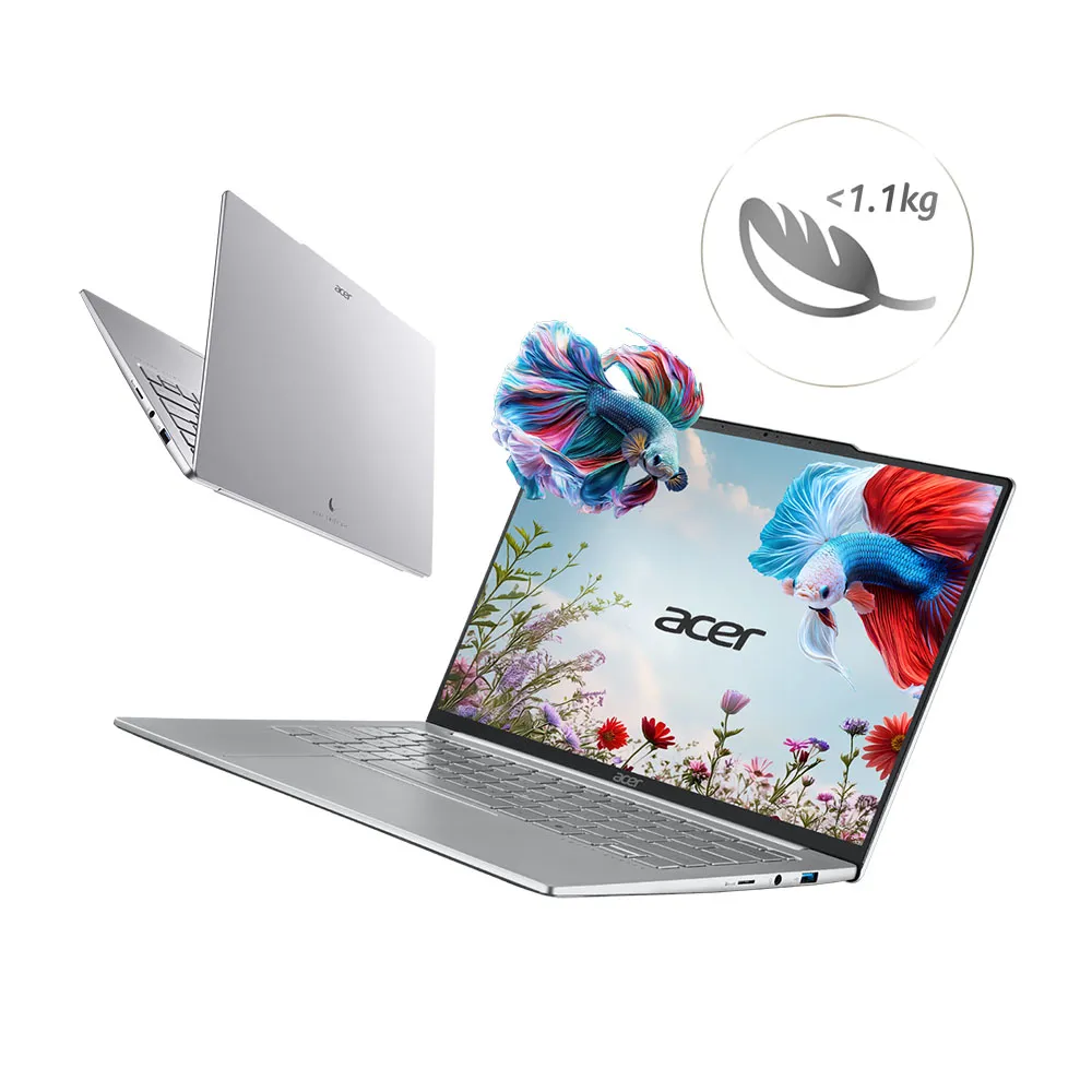 【Acer 宏碁】14吋CU5 極致輕薄3K OLED AI筆電-銀(Swift Air/SFA14-71M-52EM/Ultra 5-125H/32G/512G/W11)