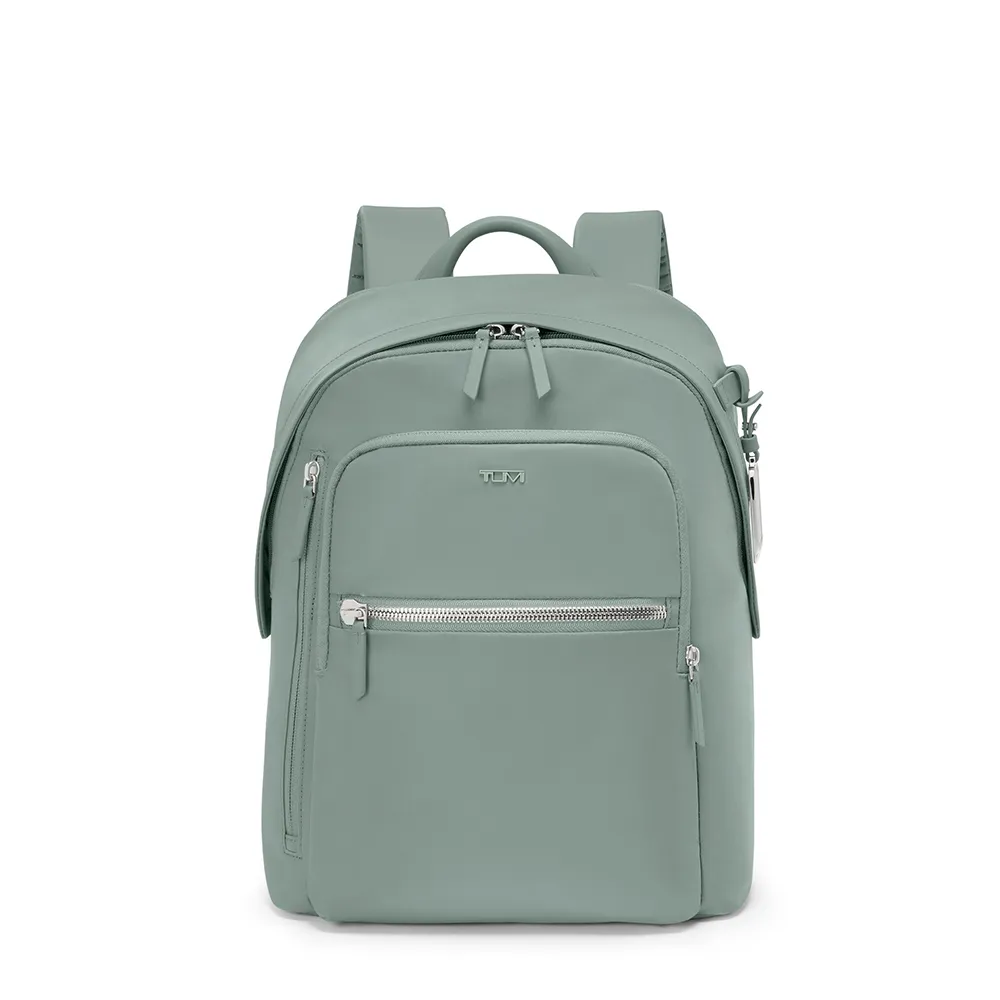【TUMI】Voyageur Halsey 14 吋筆電都會休閒後背包 - 草本綠(TUMI 官方旗艦店)