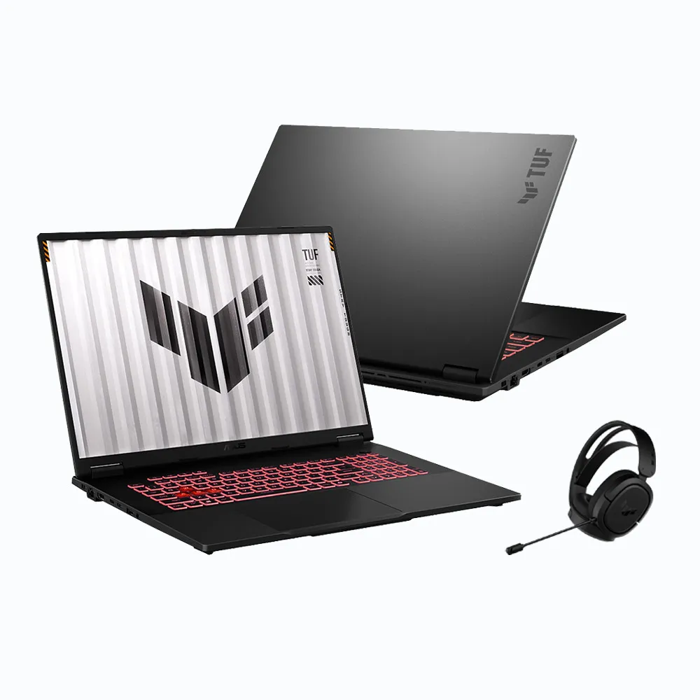 【ASUS 華碩】TUF耳機組★18吋GeForce RTX 5060 R7-260電競筆電(FA808UM-0031A260H/R7-260/16G/1TB)