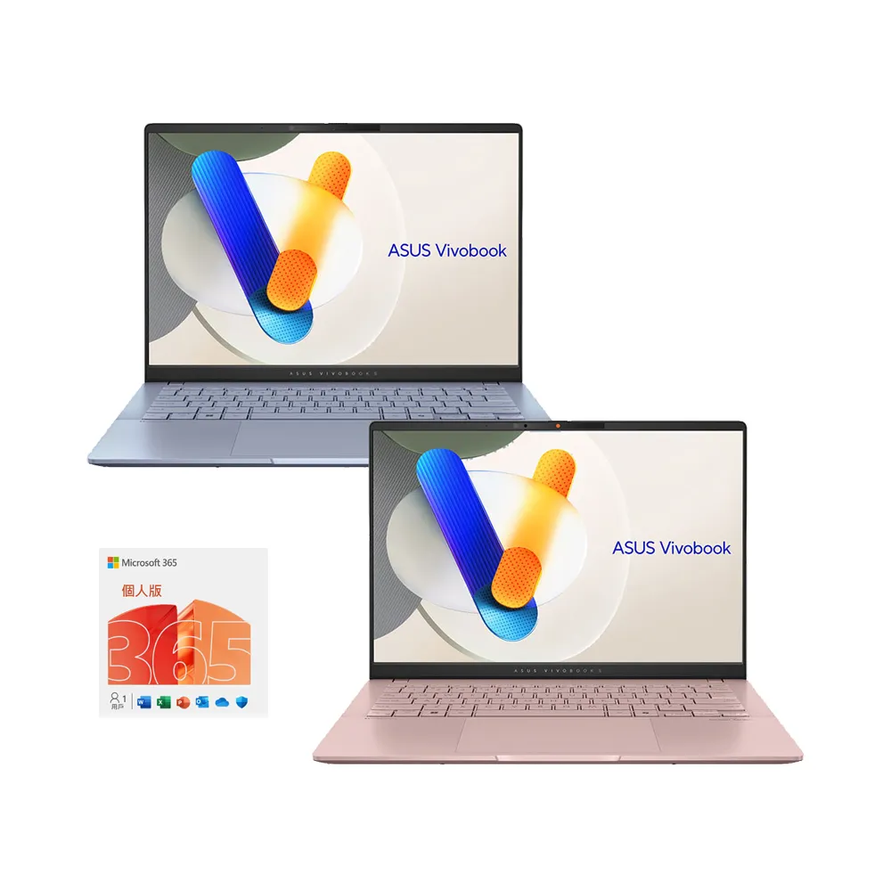 【ASUS 華碩】m365組★14吋Ultra 7輕薄AI筆電(VivoBook S S5406SA/Ultra 7-258V/32G/512G SSD/W11/OLED)