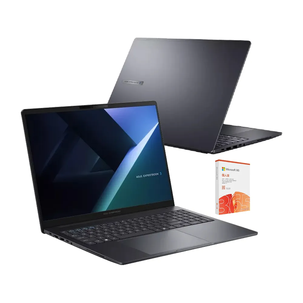 【ASUS 華碩】m365組★16吋Ultra 7 AI商用筆電(B3608CCA-0051A155H/Ultra 7-155H/16G/512G SSD/W11P)