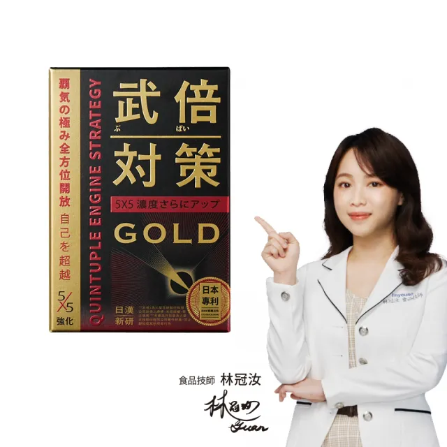 【TAIZAKU 火星生技】武倍對策Gold 14包/盒(日本專利BNN蕉護活性、精胺酸、透納葉、非馬卡、瑪卡)