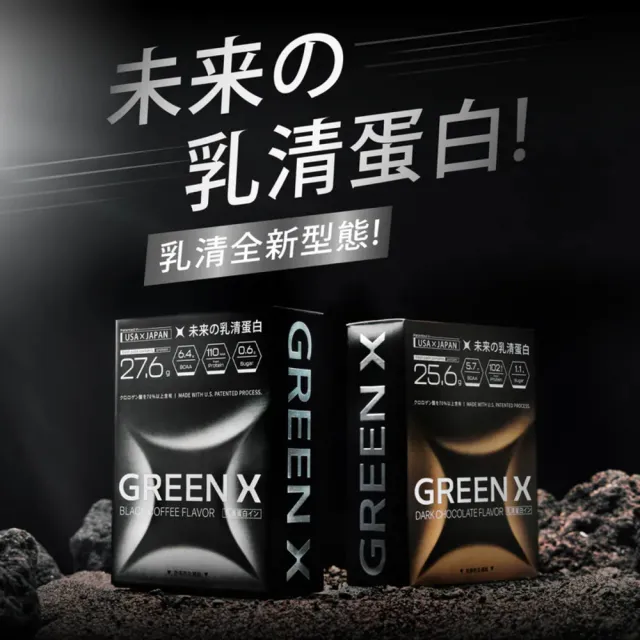 【TAIZAKU 火星生技】GreenX進化乳清蛋白-醇黑可可風味  40gX4包/盒(分離乳清蛋白)