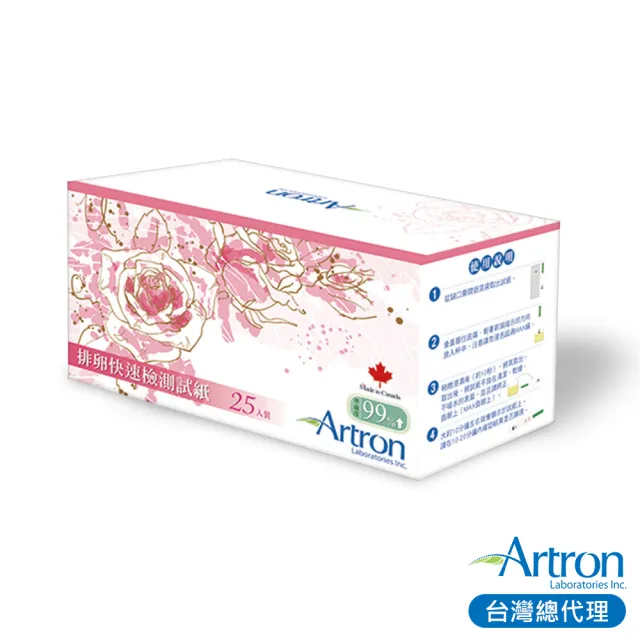 【Artron 雅創】排卵快速檢測試紙3.5mm(25入)