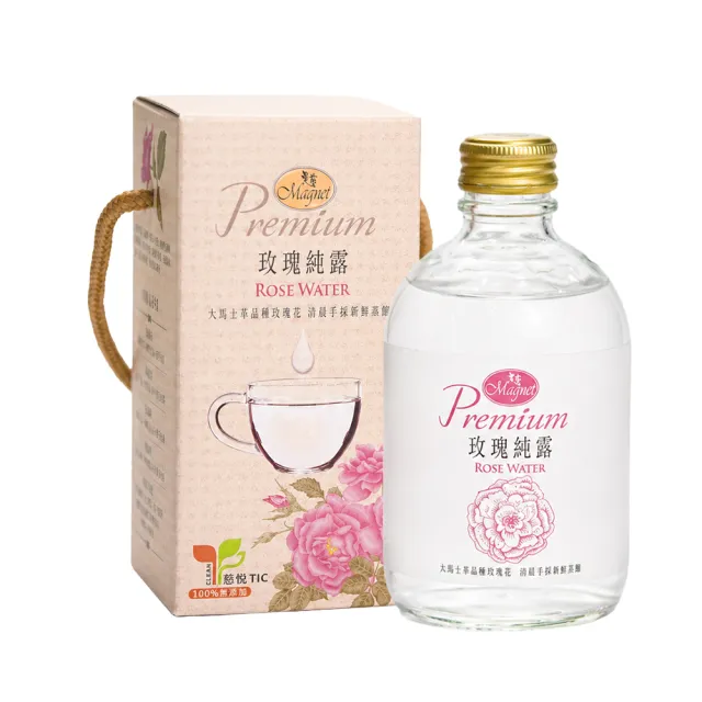 【曼寧】伊朗大馬士革玫瑰純露 300mlx1瓶