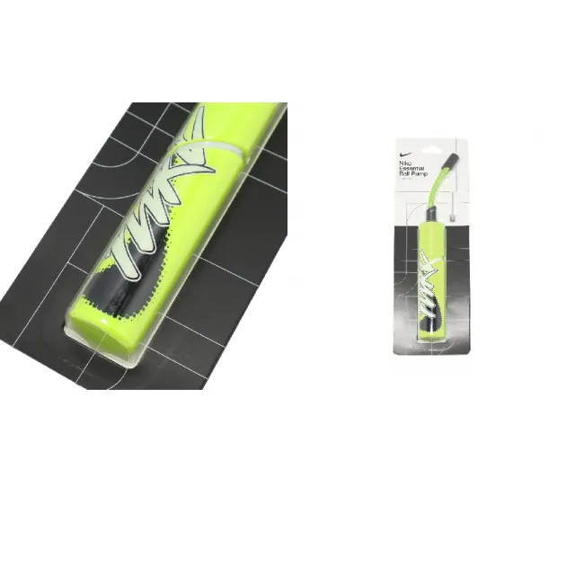 【NIKE 耐吉】打氣筒 Essential Ball Pump 綠 附球針 灌氣 N000138476-1NS