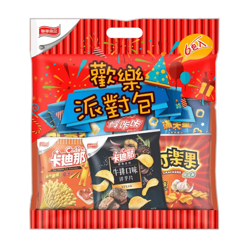 【卡迪那】休閒綜合量販包(6大包/袋)