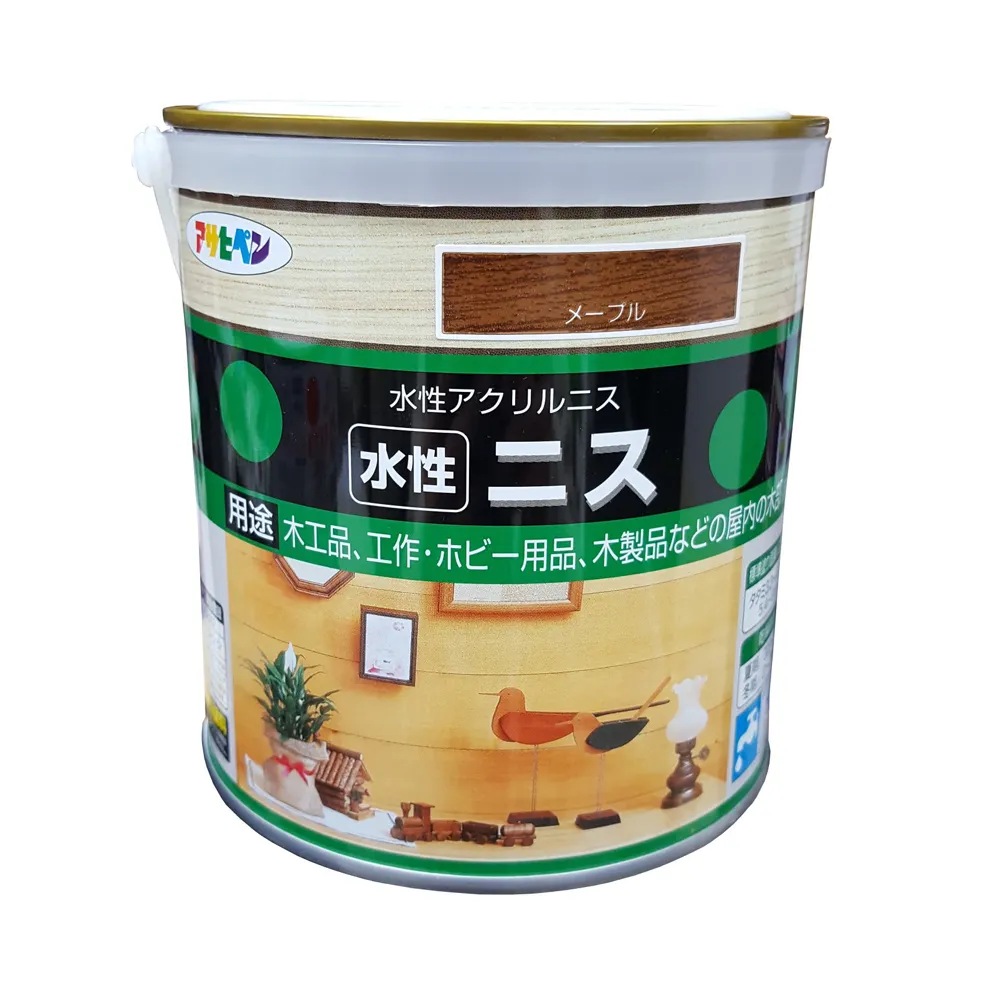 【特力屋】日本Asahipen 水性著色清漆紅木 0.7L