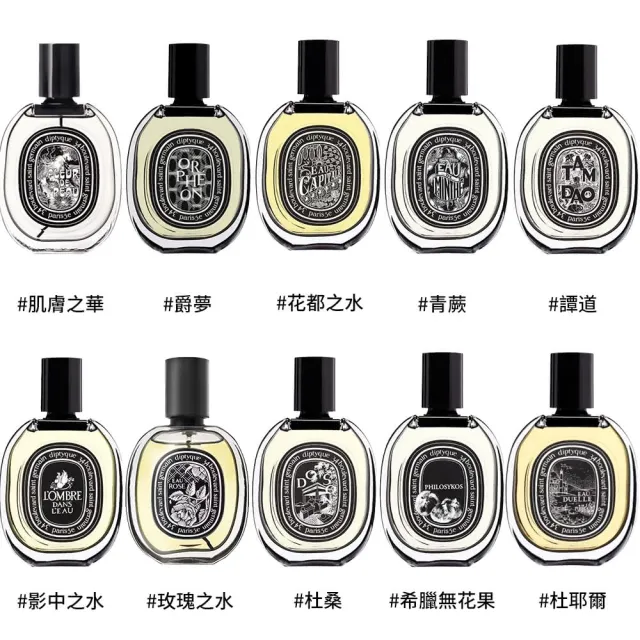 【Diptyque】淡香精 75ml-玫瑰之水/花都之水