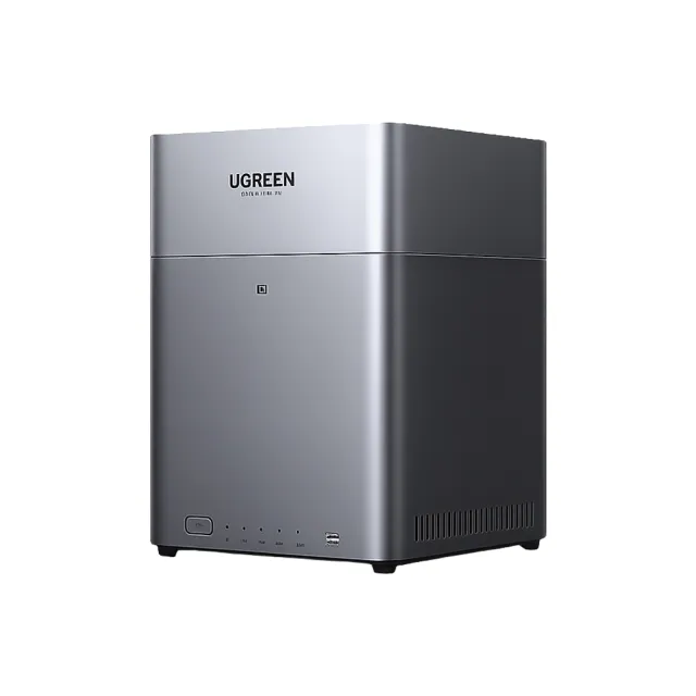 【綠聯】搭希捷IronWolf 4TBx2★UGREEN DH4300 Plus 4Bay NAS 網路儲存伺服器+(ST4000VN006)