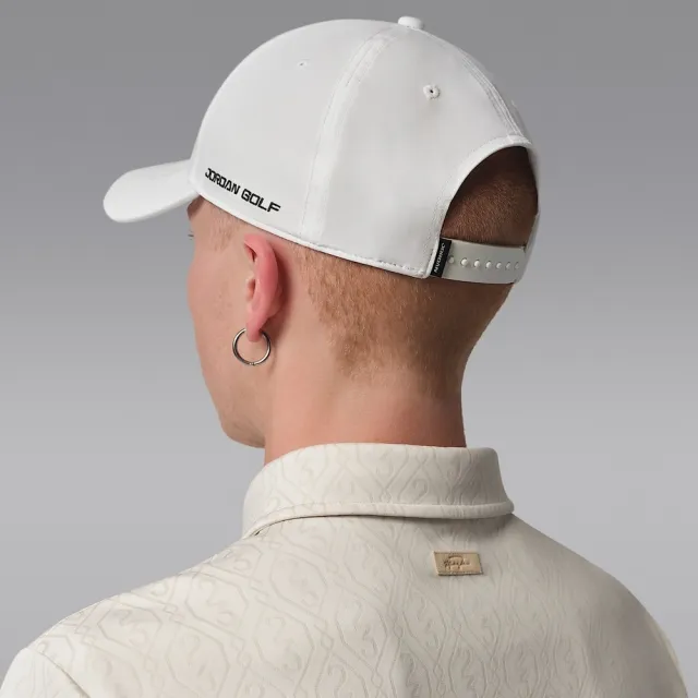 【NIKE 耐吉】運動帽 男女 U J DF CLUB CAP S AB GOLF 運動 休閒 白色 (IM4515100)