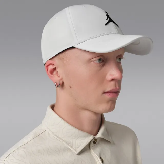 【NIKE 耐吉】運動帽 男女 U J DF CLUB CAP S AB GOLF 運動 休閒 白色 (IM4515100)