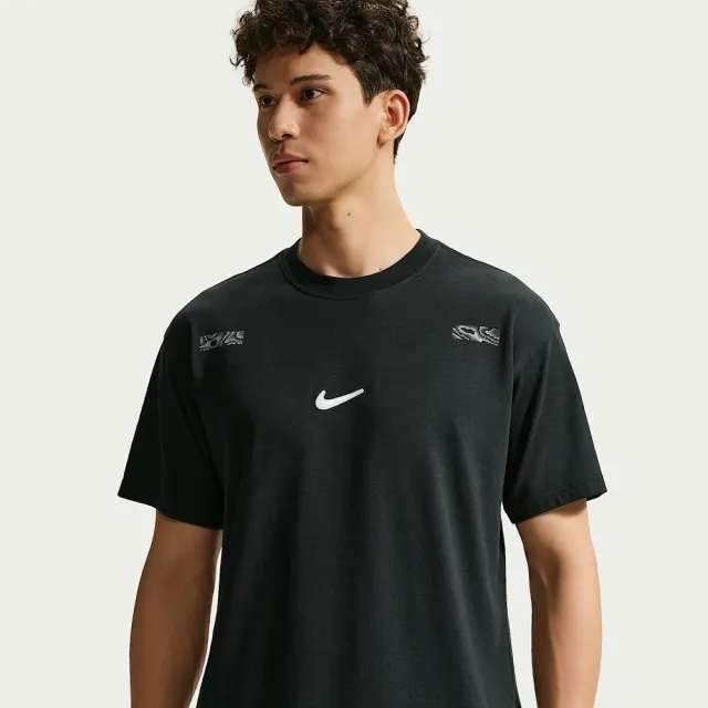 【NIKE 耐吉】短袖上衣 男 AS U NSW TEE LSE REFLECTIVE SH 運動 休閒 黑色 (IM3758010)