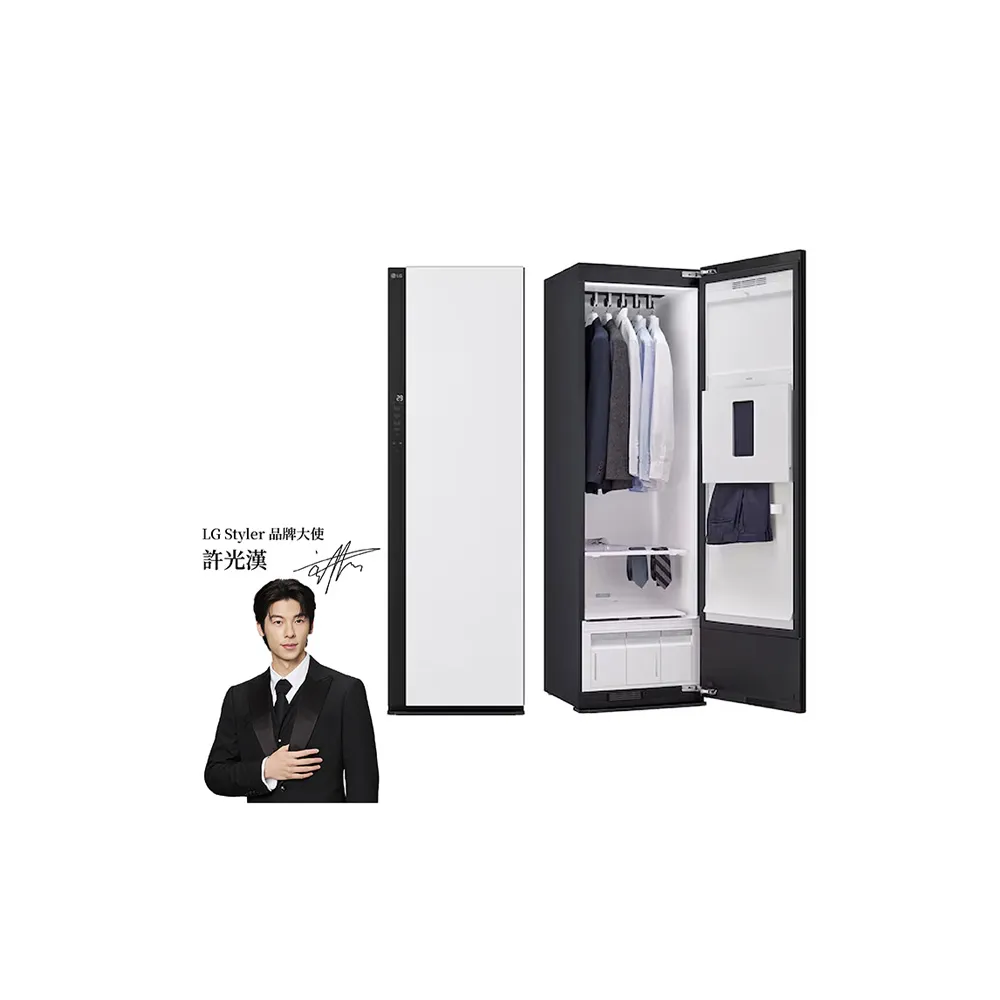 【LG 樂金】家電快配Styler☆ 蒸氣電子衣櫥第二代-雲霧白(R723WG)