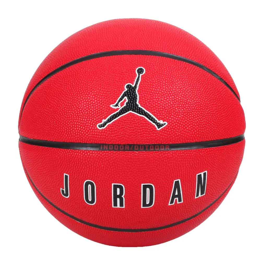 【NIKE 耐吉】JORDAN ULTIMATE 2.0 8P 7號籃球-室內外 紅黑白(J100825465107)