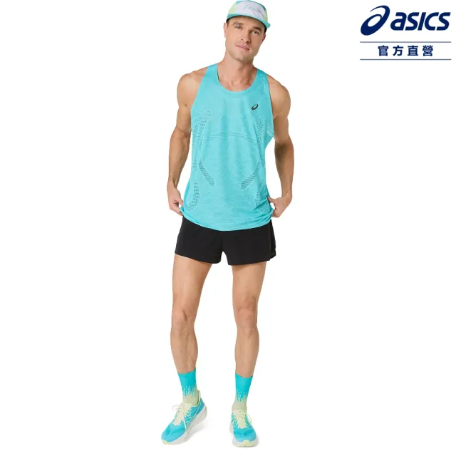 【asics 亞瑟士】METARUN 背心 男款 ACTIBREEZE 海外版 跑步上衣 2011D508-401