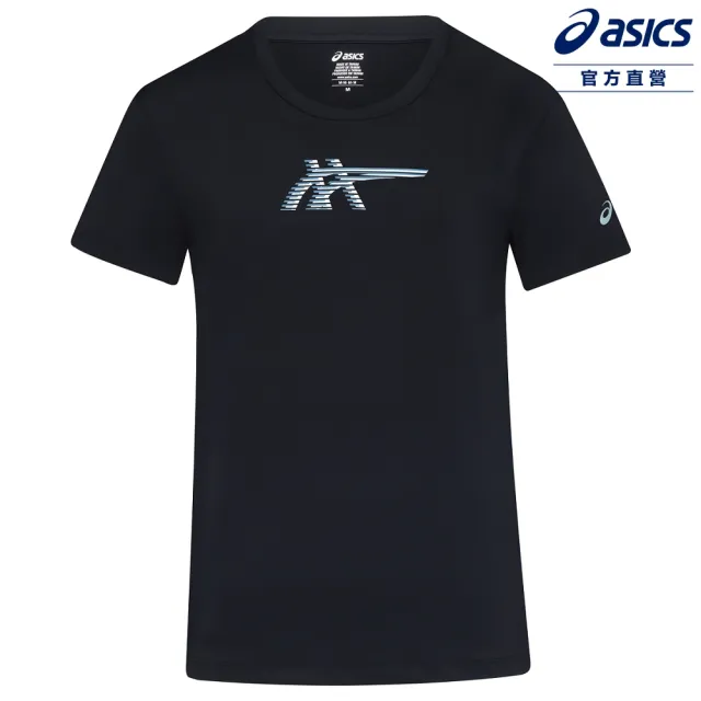 【asics 亞瑟士】涼感短袖上衣 女款 亞洲版 訓練上衣 2032D691-001