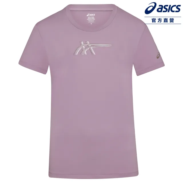 【asics 亞瑟士】涼感短袖上衣 女款 亞洲版 訓練上衣 2032D691-500