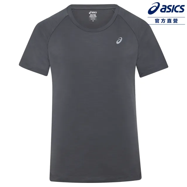 【asics 亞瑟士】石墨烯短袖上衣 女款 亞洲版 訓練上衣 2032D689-020