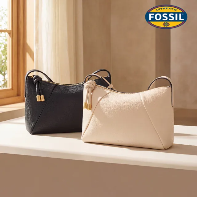 【FOSSIL】Willa 真皮斜背包 (多色可選)
