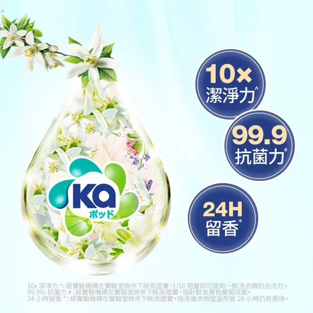 【Ka 王子菁華】官方直營 4合1 四色抗菌洗衣膠囊 洗衣球 20顆x2盒(潔淨抑菌)