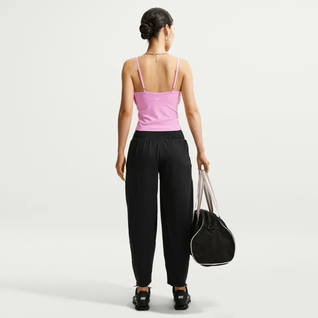 【NIKE 耐吉】長褲 女 運動褲 速乾 寬鬆 AS W NK ONE RELAXED DF PANT FE 黑 IU1416-010