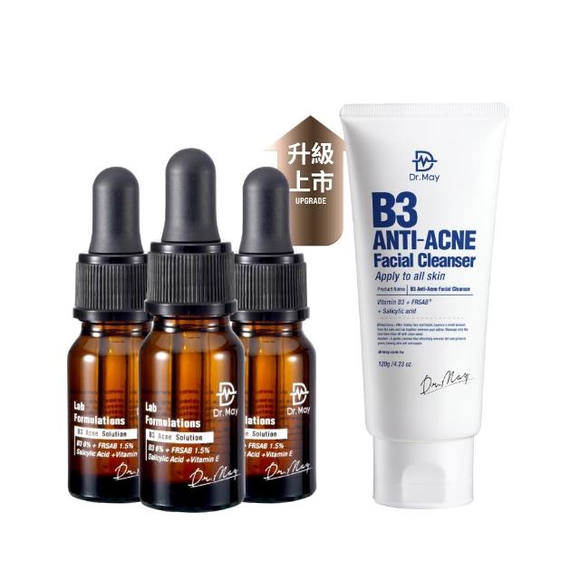 【Dr. May 美博士】新版上市！專業B3水楊酸精華10ml(3入組)
