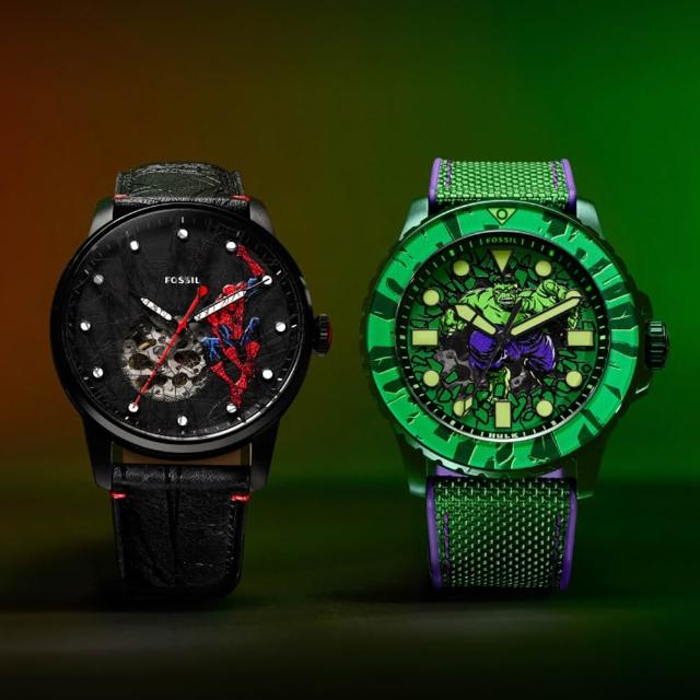【FOSSIL】Marvel x Fossil 聯名限量紀念機械錶 42MM