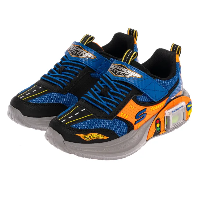 【SKECHERS】男童系列 男童鞋 運動鞋 SKECHERS GARAGE 車庫汽車 (402150LBBOR)